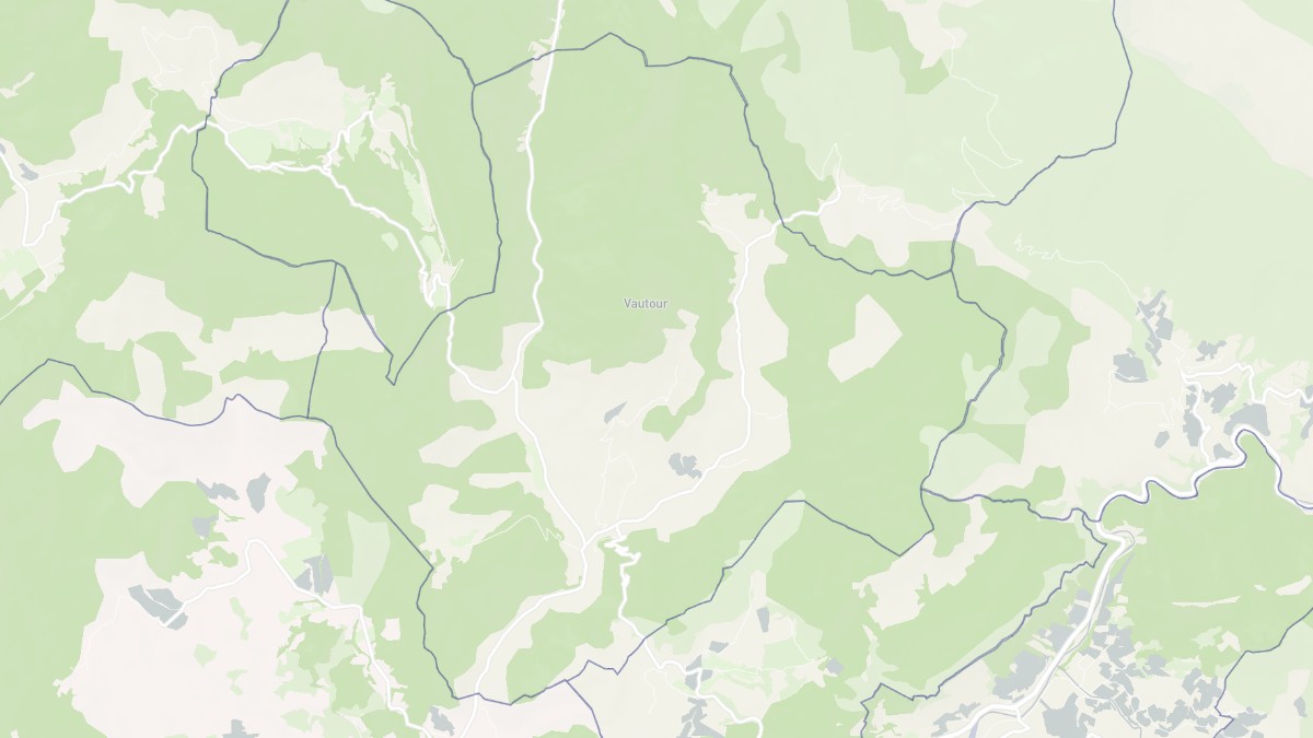 Aperçu cartographique de Saint-Ferréol-Trente-Pas, centré sur la commune