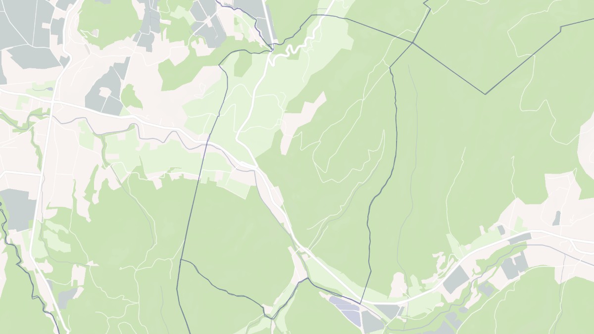 Aperçu cartographique de Souspierre, centré sur la commune