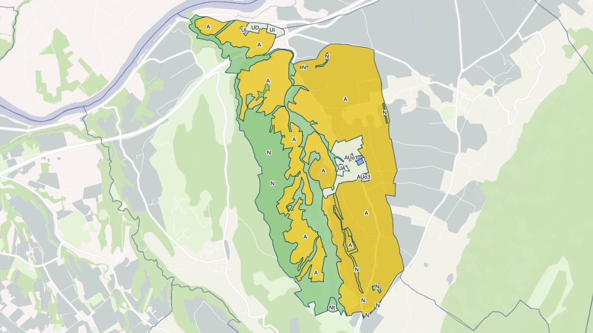 Aperçu cartographique de Jaillans, centré sur la commune
