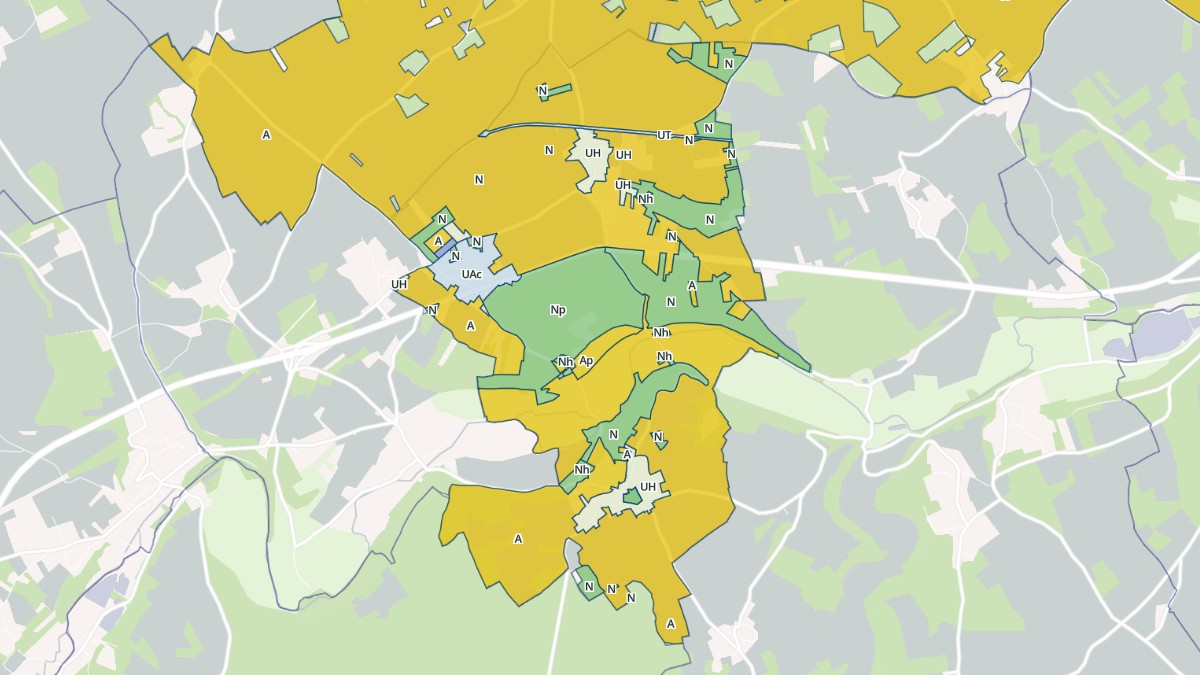 Aperçu cartographique de Acon, centré sur la commune