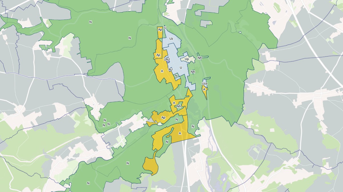 Aperçu cartographique de Acquigny, centré sur la commune