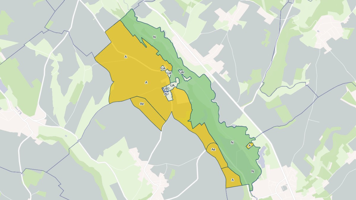Aperçu cartographique de Amécourt, centré sur la commune