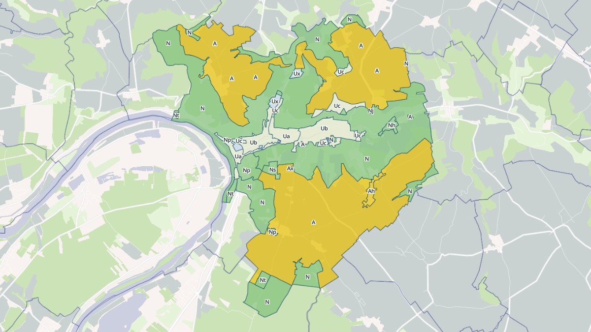Aperçu cartographique de Les Andelys, centré sur la commune