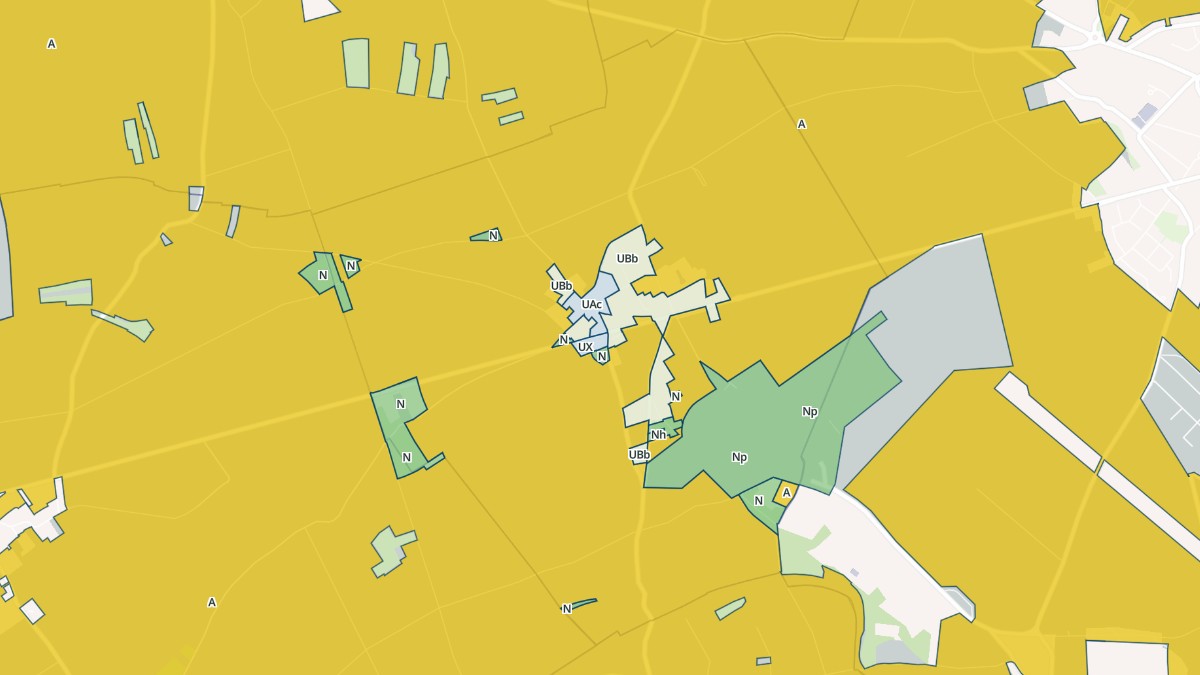 Aperçu cartographique de Les Authieux, centré sur la commune