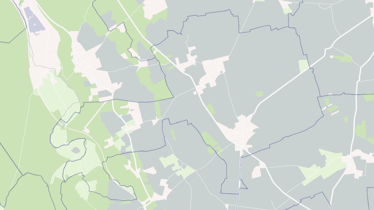 Aperçu cartographique de Barquet, centré sur la commune