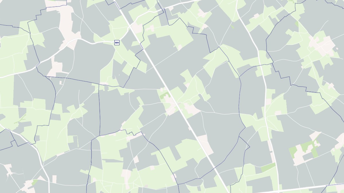 Aperçu cartographique de Bazoques, centré sur la commune