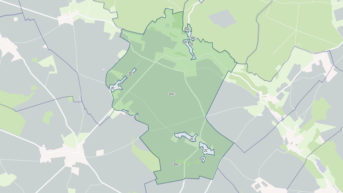 Aperçu cartographique de Bézu-la-Forêt, centré sur la commune