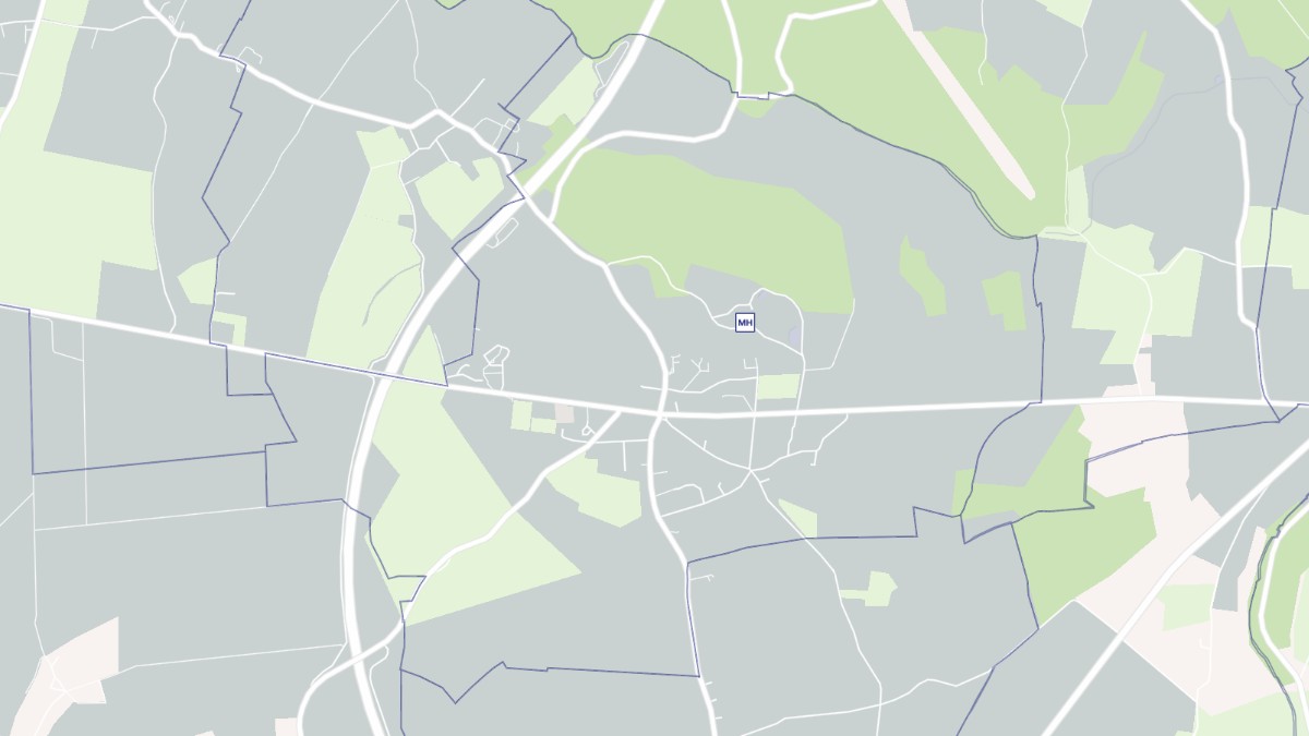 Aperçu cartographique de Boissey-le-Châtel, centré sur la commune