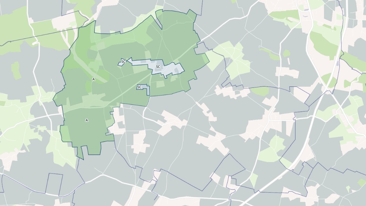 Aperçu cartographique de Flancourt-Crescy-en-Roumois, centré sur la commune