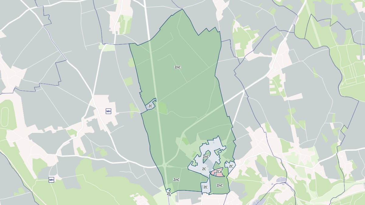 Aperçu cartographique de Burey, centré sur la commune