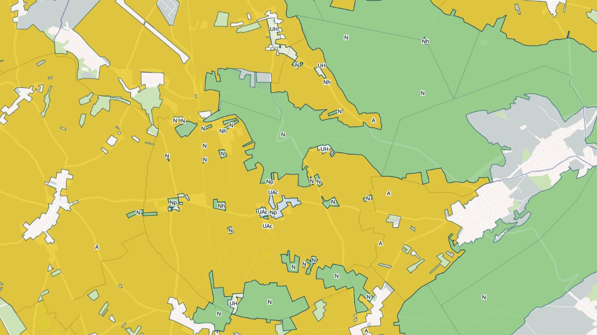 Aperçu cartographique de Champigny-la-Futelaye, centré sur la commune