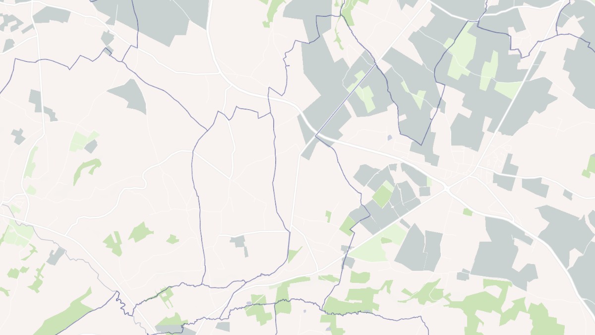 Aperçu cartographique de La Chapelle-Bayvel, centré sur la commune
