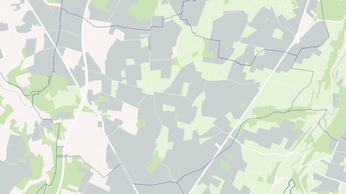Aperçu cartographique de La Chapelle-Gauthier, centré sur la commune