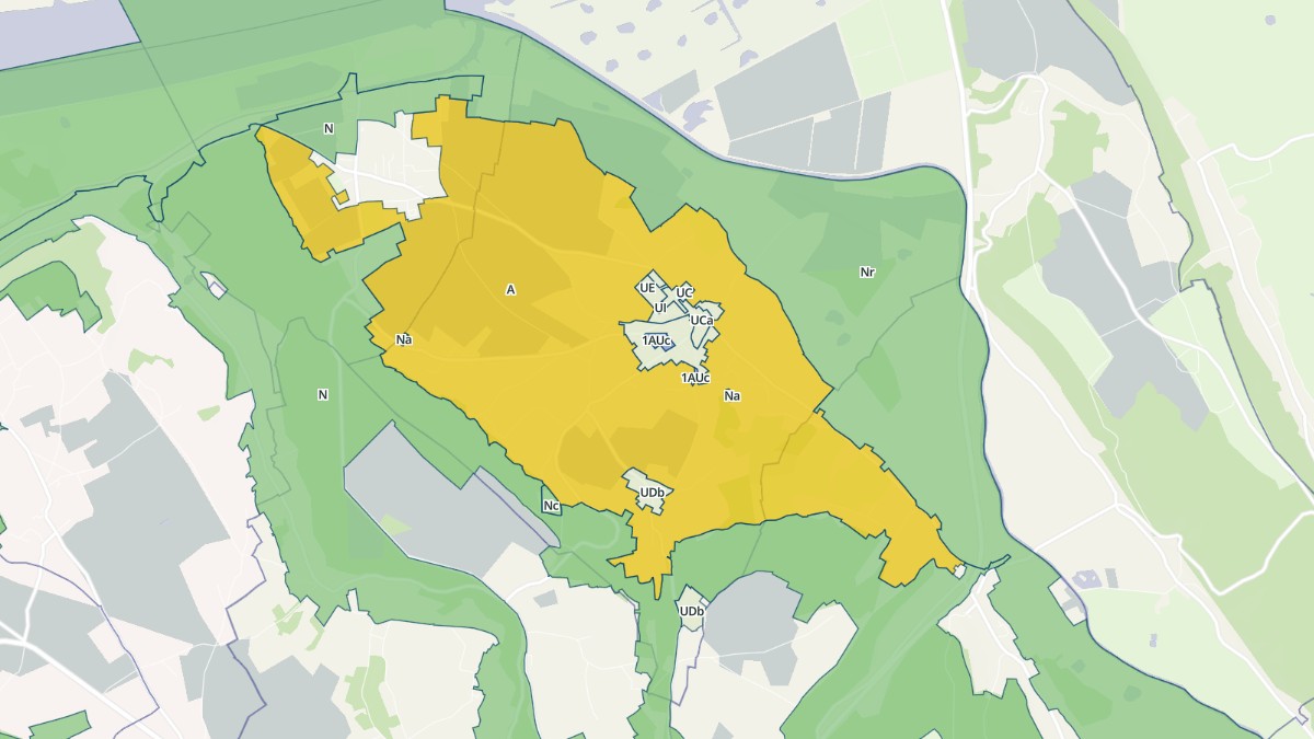 Aperçu cartographique de Conteville, centré sur la commune
