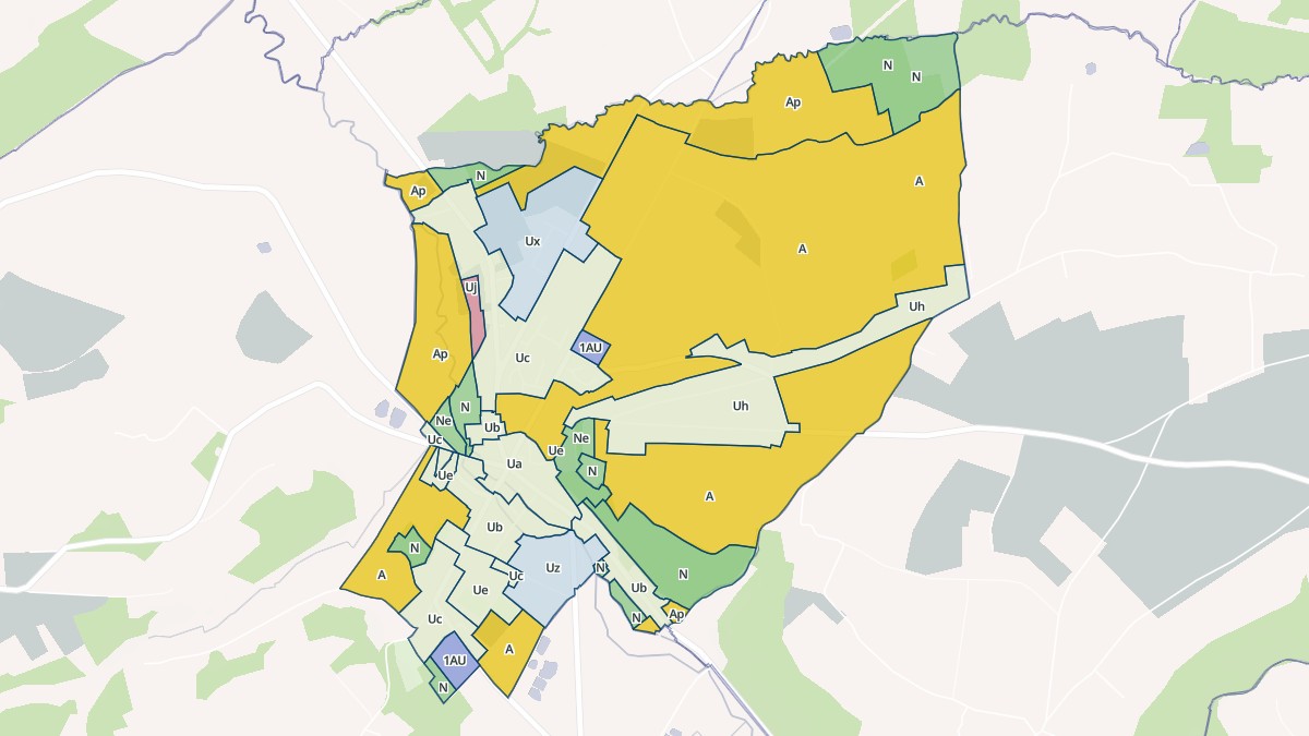 Aperçu cartographique de Cormeilles, centré sur la commune