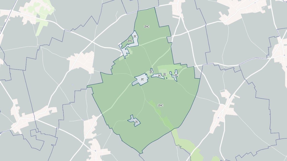 Aperçu cartographique de Criquebeuf-la-Campagne, centré sur la commune