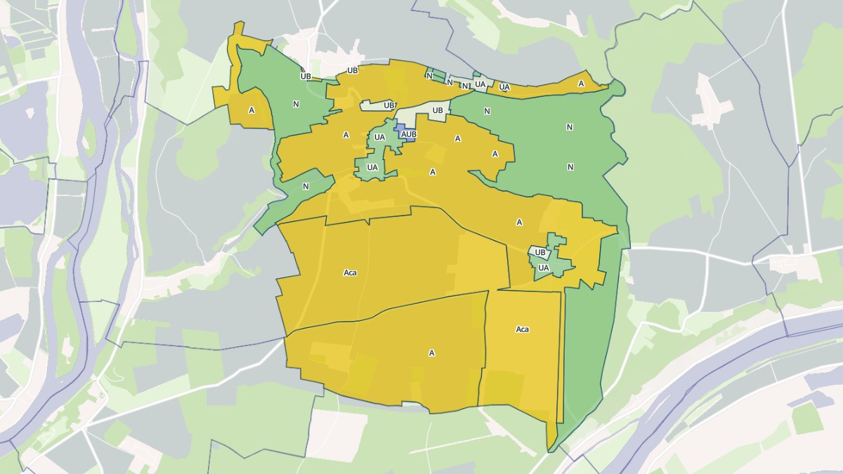 Aperçu cartographique de Daubeuf-près-Vatteville, centré sur la commune