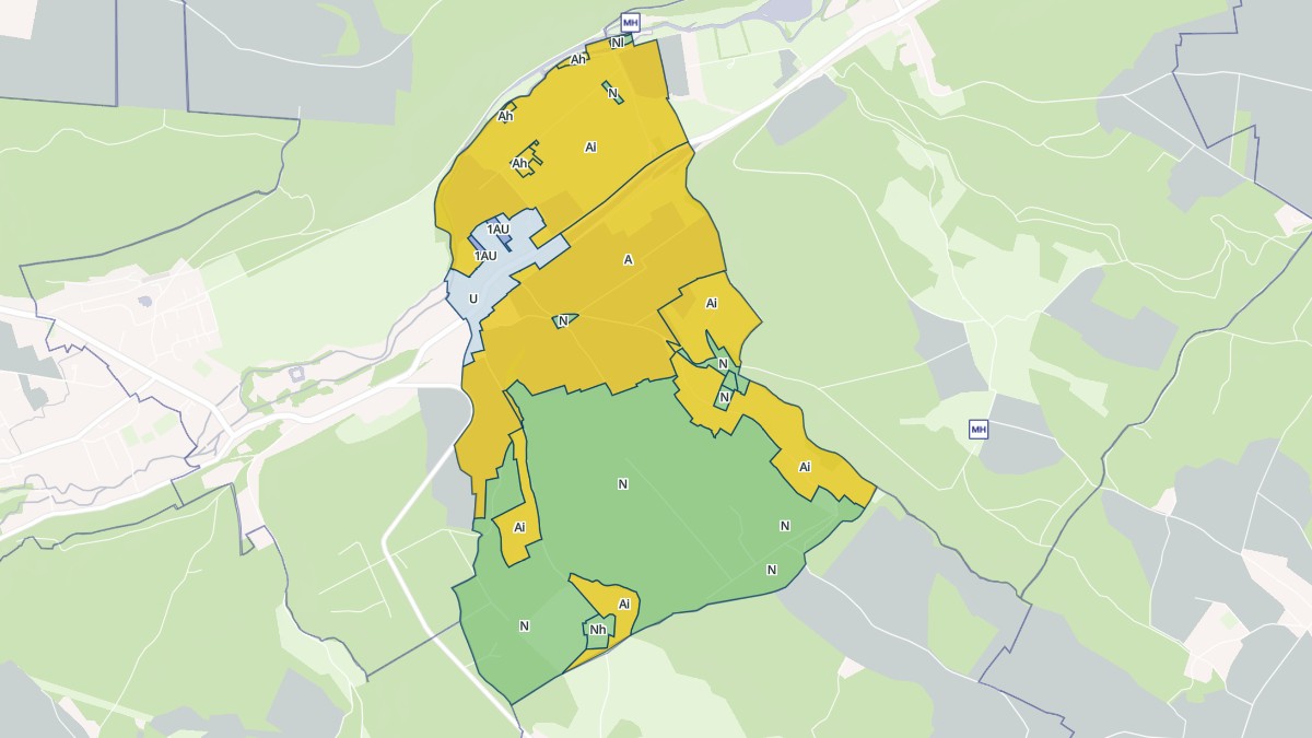 Aperçu cartographique de Douville-sur-Andelle, centré sur la commune