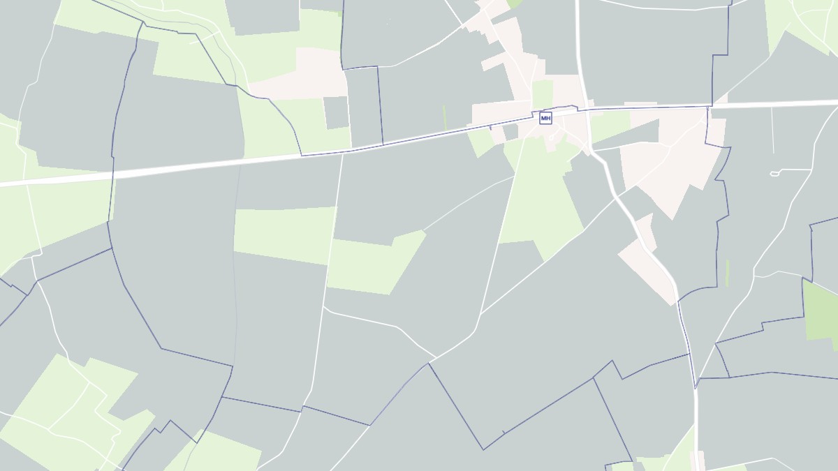 Aperçu cartographique de Duranville, centré sur la commune
