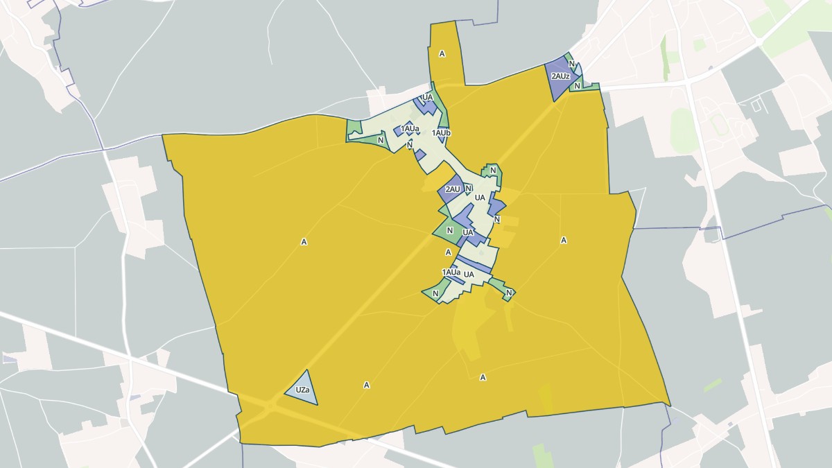 Aperçu cartographique de Épreville-près-le-Neubourg, centré sur la commune