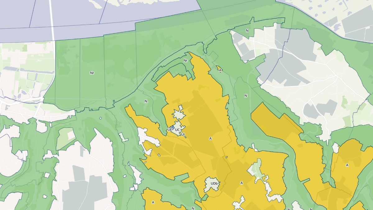 Aperçu cartographique de Fatouville-Grestain, centré sur la commune