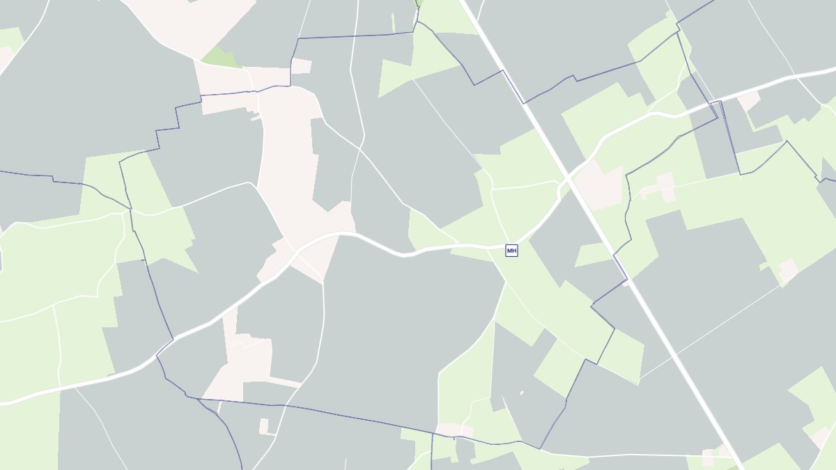 Aperçu cartographique de Le Favril, centré sur la commune
