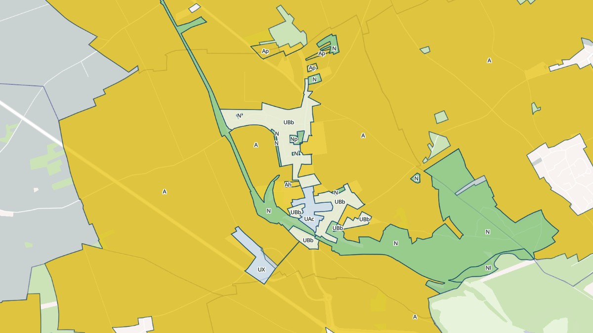 Aperçu cartographique de Gauville-la-Campagne, centré sur la commune