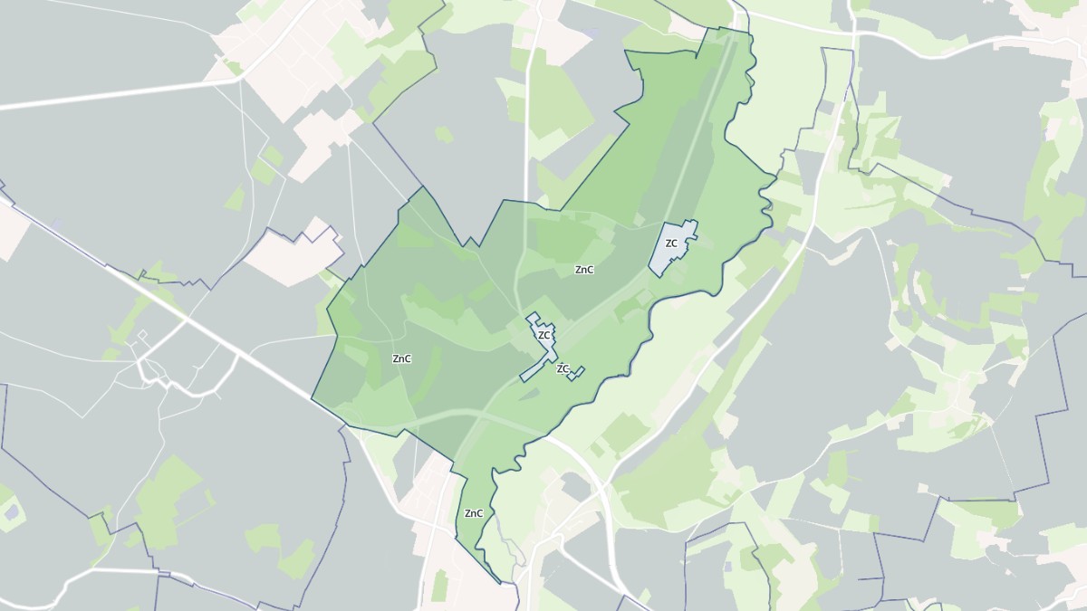 Aperçu cartographique de Guerny, centré sur la commune