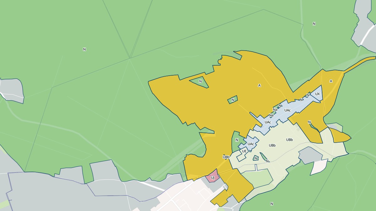Aperçu cartographique de L'Habit, centré sur la commune
