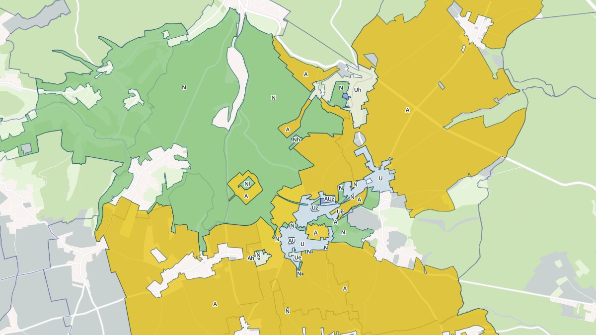 Aperçu cartographique de La Haye-Malherbe, centré sur la commune