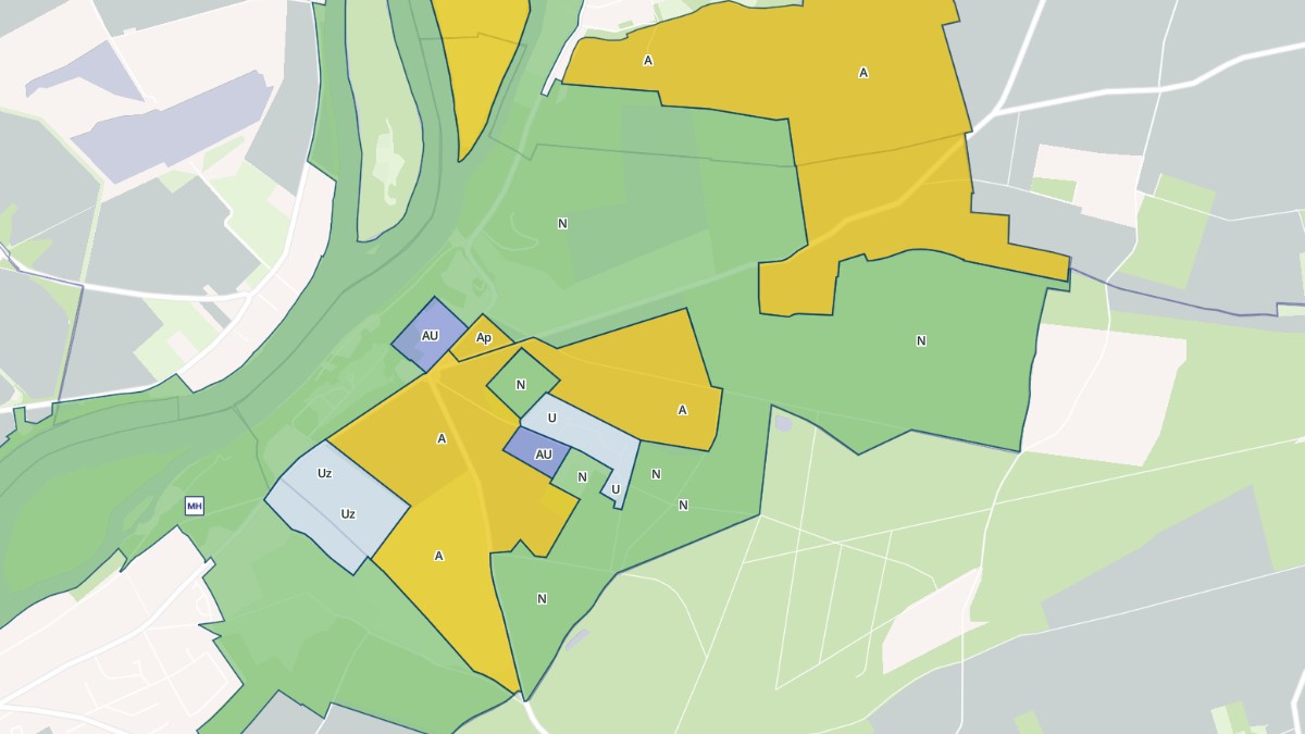 Aperçu cartographique de Herqueville, centré sur la commune