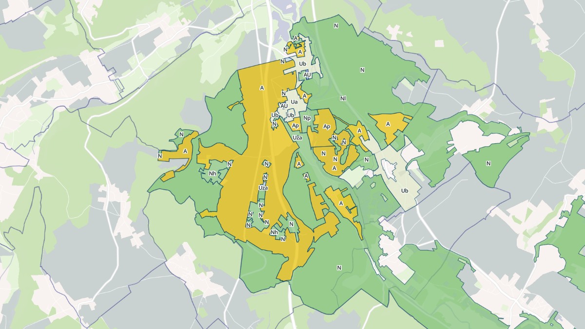 Aperçu cartographique de Heudreville-sur-Eure, centré sur la commune