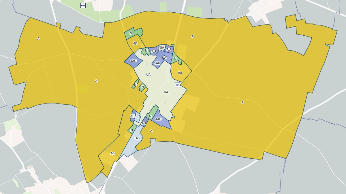 Aperçu cartographique de Iville, centré sur la commune