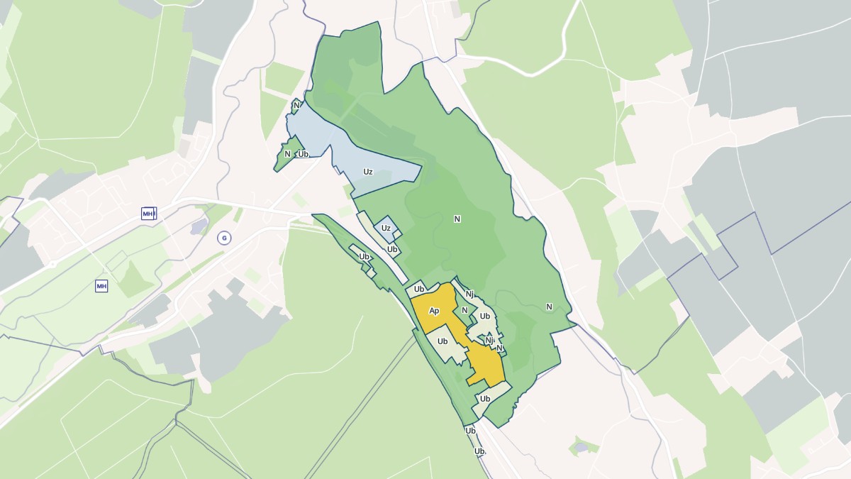 Aperçu cartographique de Launay, centré sur la commune