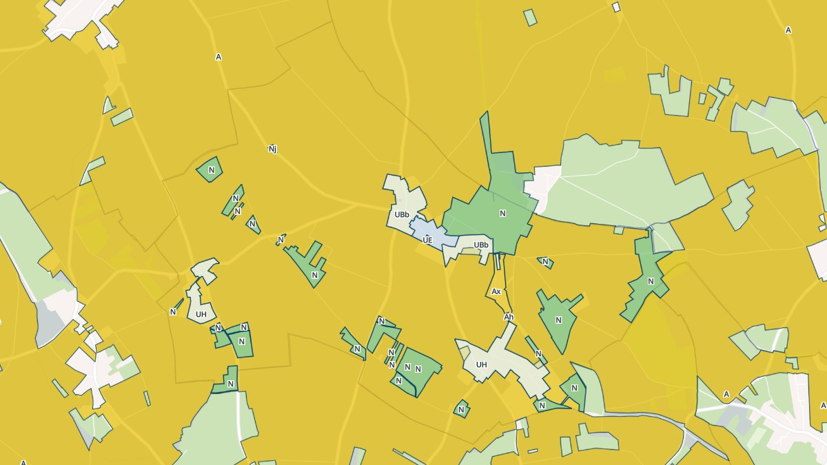 Aperçu cartographique de Lignerolles, centré sur la commune