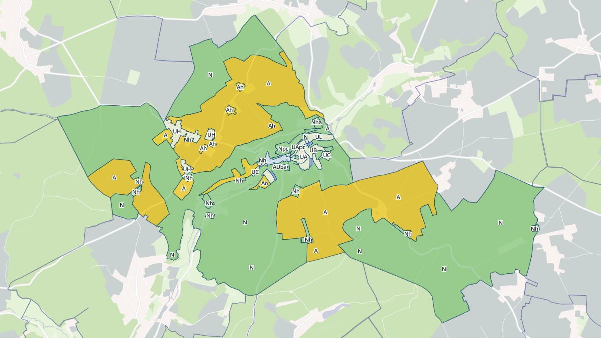 Aperçu cartographique de Lyons-la-Forêt, centré sur la commune
