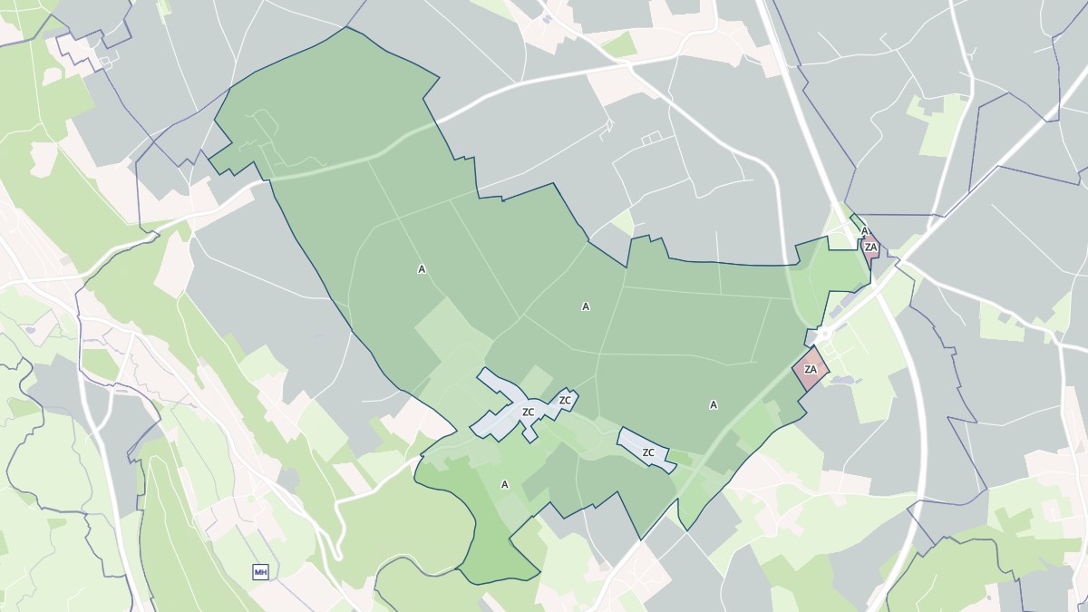 Aperçu cartographique de Malleville-sur-le-Bec, centré sur la commune