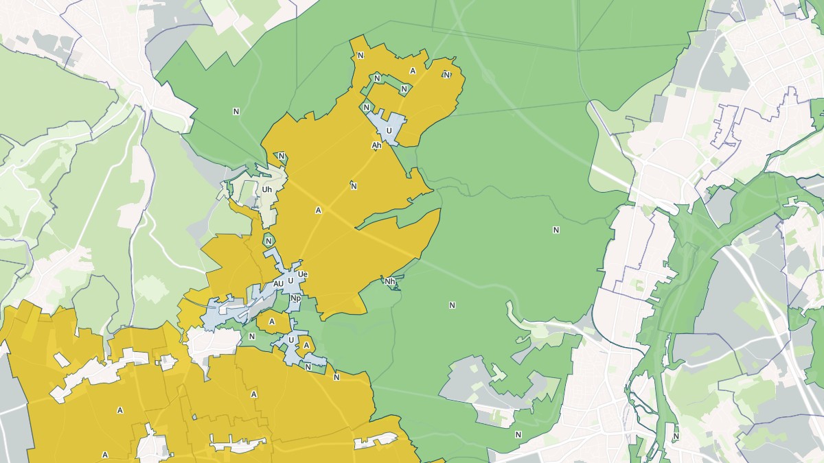 Aperçu cartographique de Terres de Bord, centré sur la commune