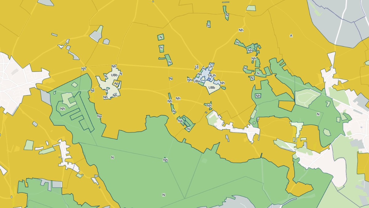 Aperçu cartographique de Mousseaux-Neuville, centré sur la commune