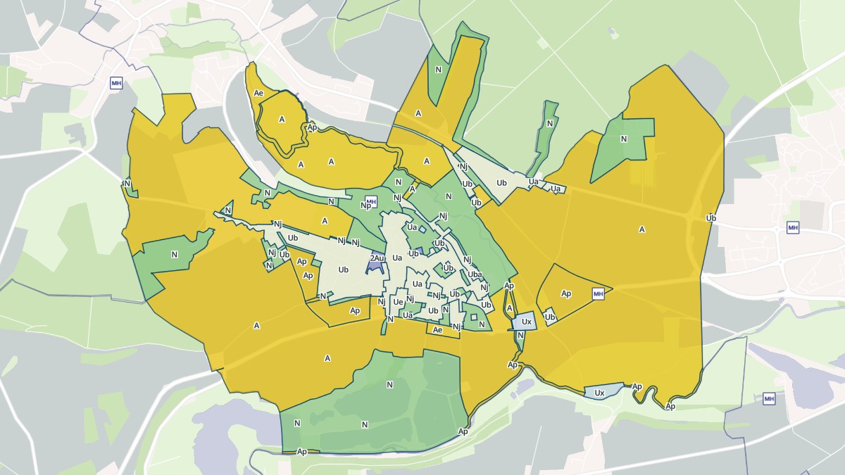 Aperçu cartographique de Neaufles-Saint-Martin, centré sur la commune