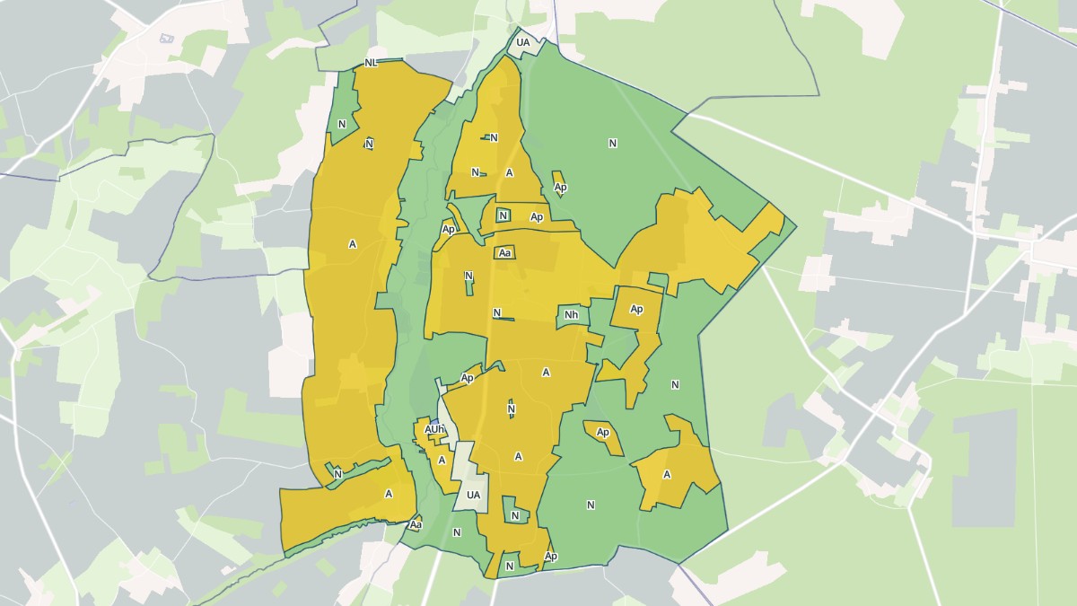 Aperçu cartographique de Neaufles-Auvergny, centré sur la commune
