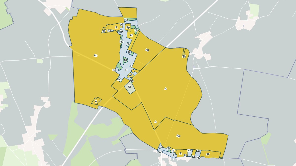 Aperçu cartographique de La Neuve-Grange, centré sur la commune
