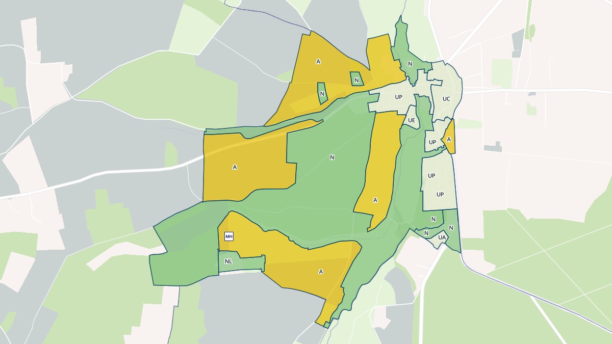 Aperçu cartographique de La Neuve-Lyre, centré sur la commune