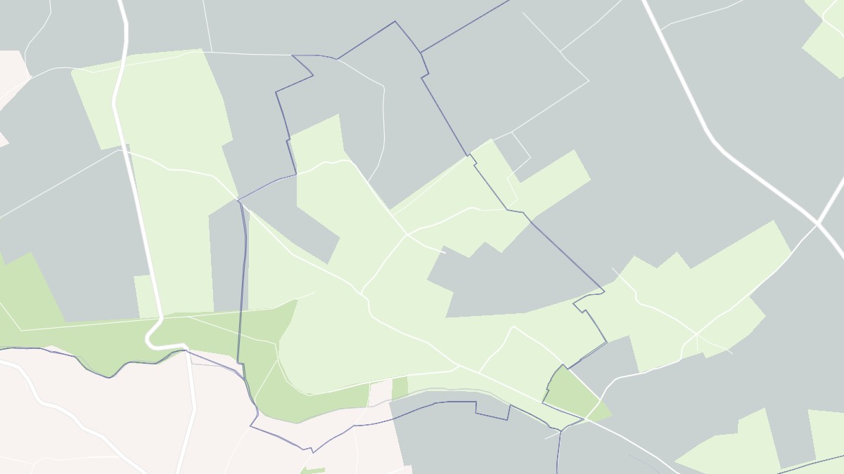 Aperçu cartographique de Les Places, centré sur la commune