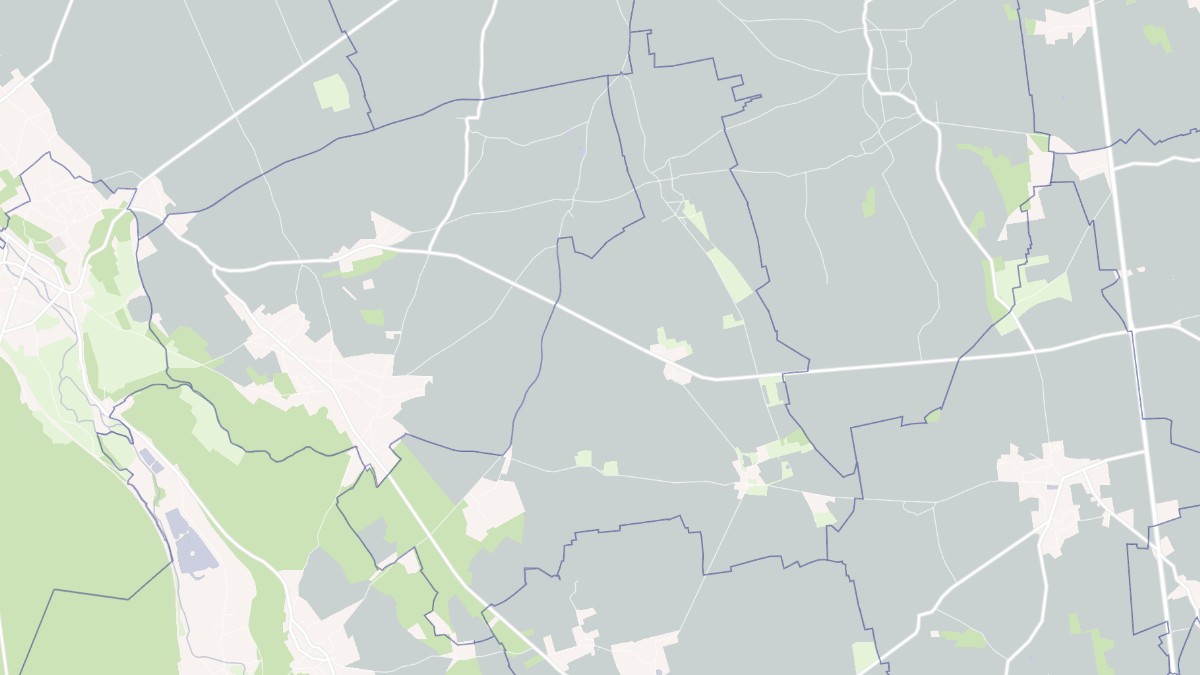 Aperçu cartographique de Le Plessis-Sainte-Opportune, centré sur la commune