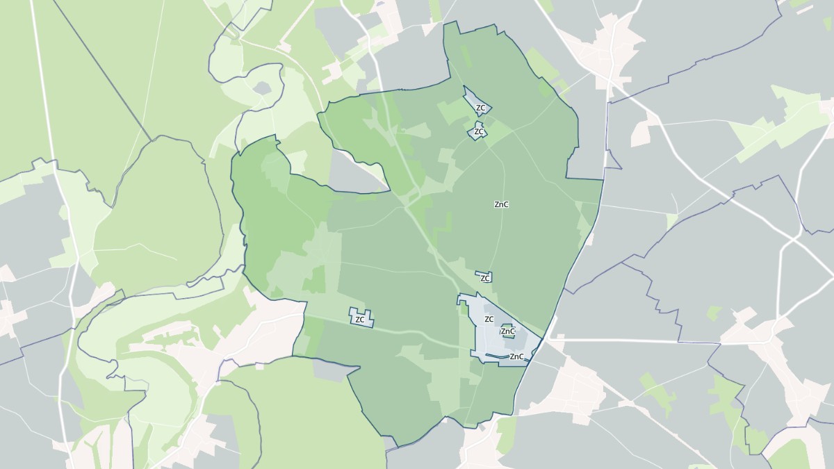 Aperçu cartographique de Romilly-la-Puthenaye, centré sur la commune