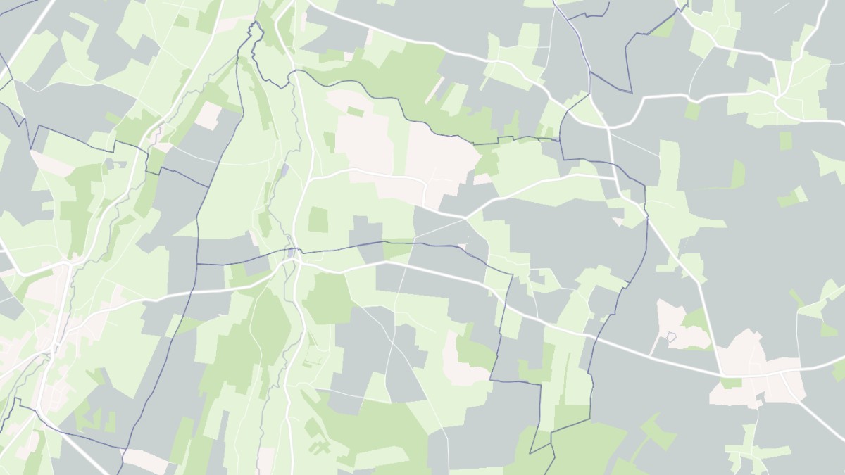 Aperçu cartographique de Saint-Agnan-de-Cernières, centré sur la commune