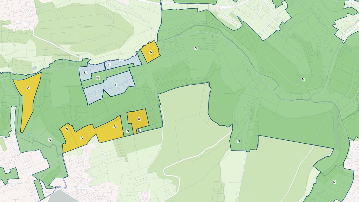 Aperçu cartographique de Saint-Germain-de-Pasquier, centré sur la commune