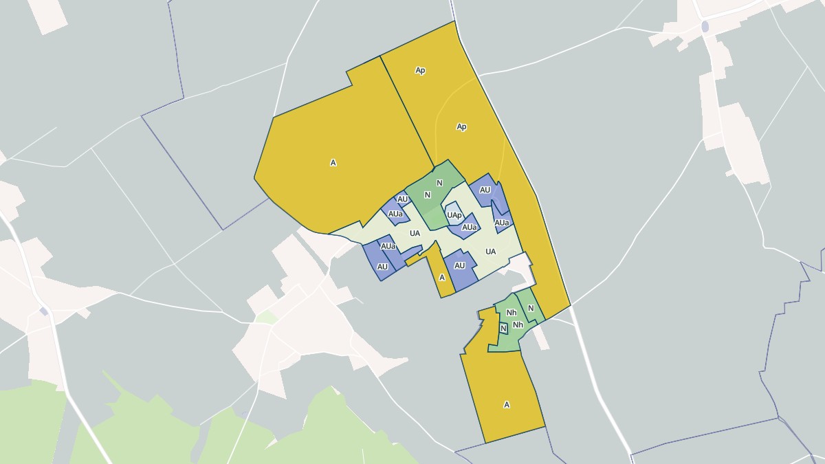 Aperçu cartographique de Saint-Meslin-du-Bosc, centré sur la commune