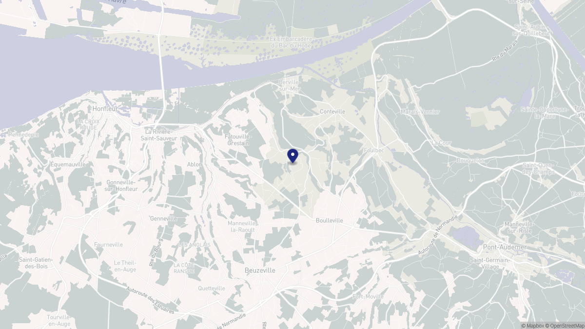 Aperçu cartographique de Saint-Pierre-du-Val, centré sur la commune